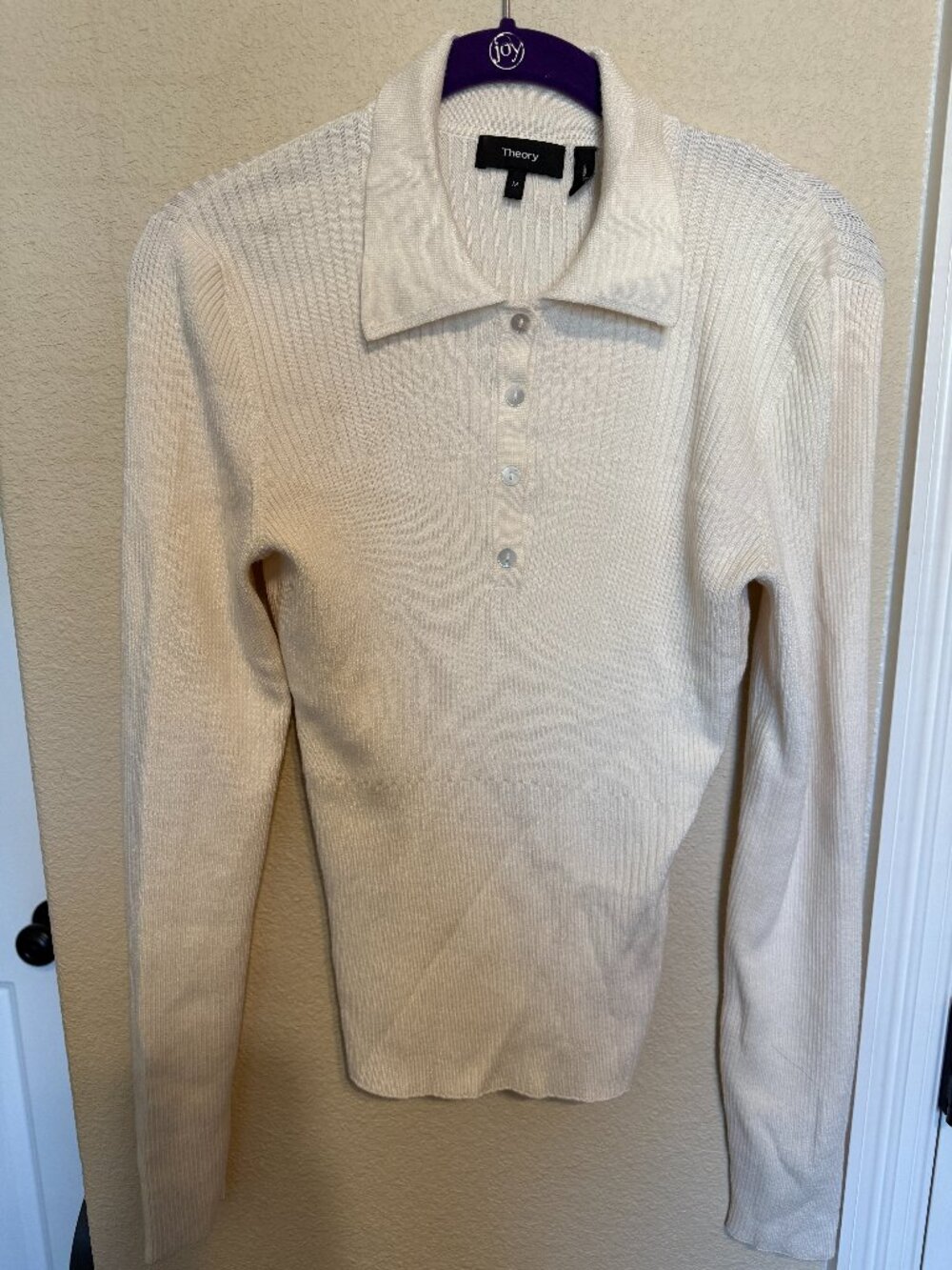 Theory Sweater Tan